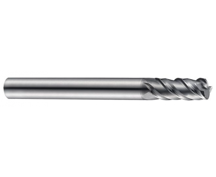 4G MILL 3 Flute 45°Helix Double Corner Radius End mill