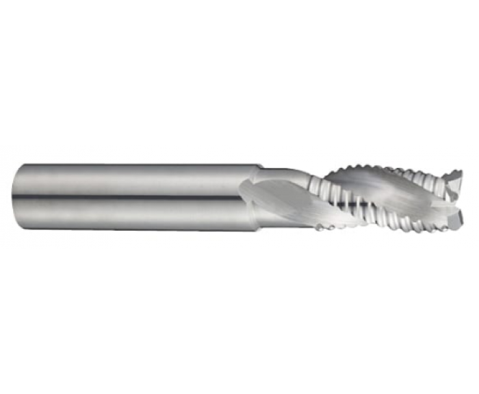 ALU-POWER 3 Flute 30°Helix Roughing End mill With Neck