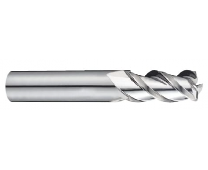 ALU-POWER 3 Flute 45°Helix Long Corner Radius End mill