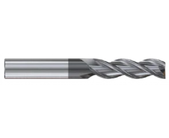 ALU-POWER HPC 3FL 37° Helix Chip-Breaker Corner Radius End Mill