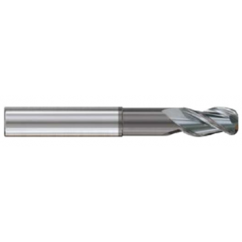 ALU-POWER HPC 3 Flute 37°Helix Corner Radius with Neck End mill