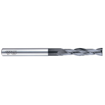 D-POWER 2 Flute 30°Helix Long End mill With Neck