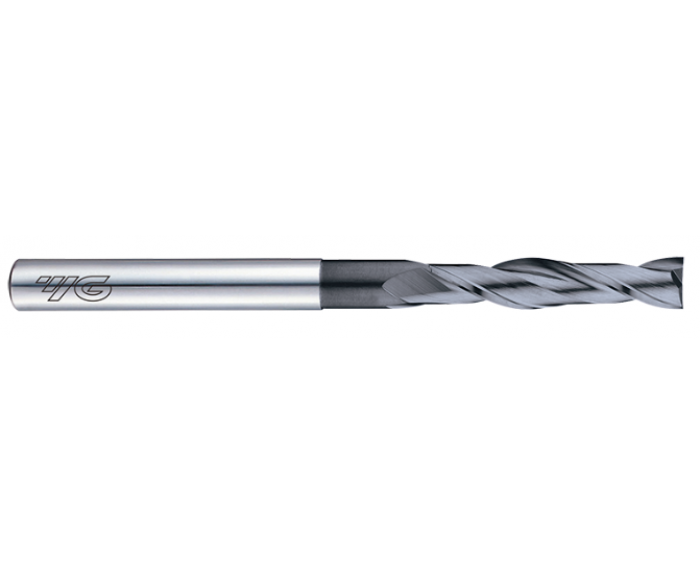 D-POWER 2 Flute 30°Helix Long End mill With Neck
