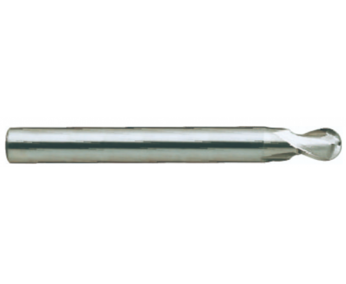 HSSCo8(M42) 2 Flute 30°Helix Regular Ball End mill