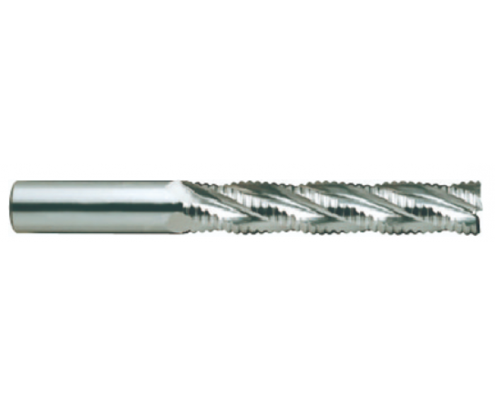 HSSCo8(M42) 4 Flute 30°Helix Long Roughing (Coarse) End mill