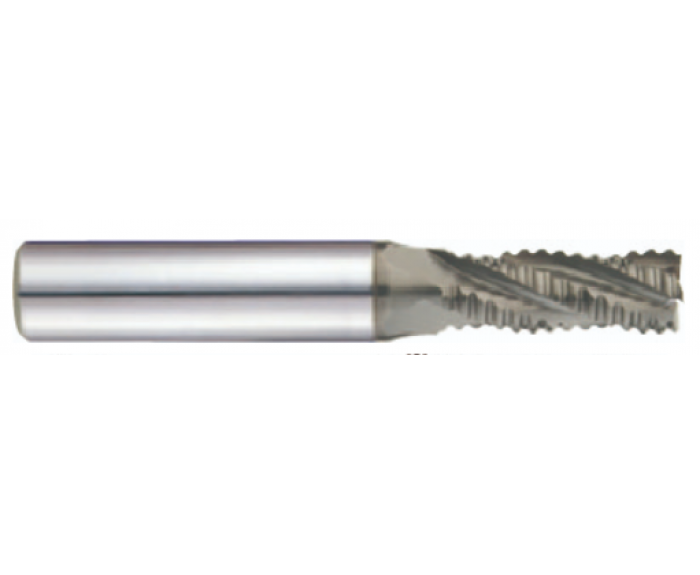 HSSCo8(M42) 6 Flute 30°Helix Regular Roughing (Coarse) End mill