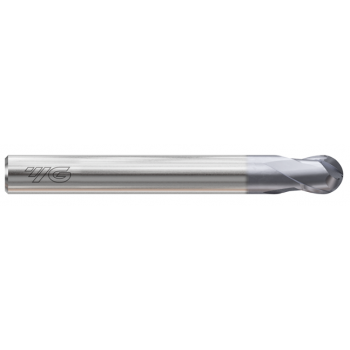 ONLY ONE 2 Flute 30°Helix Short Ball End mill