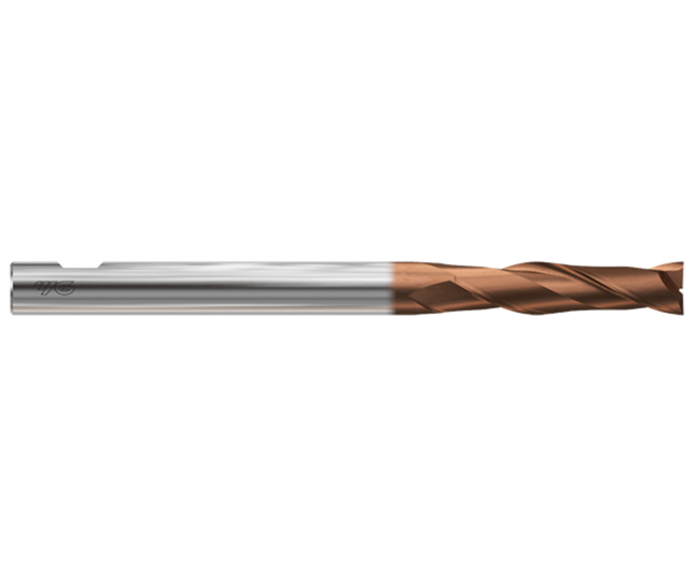 TANK-POWER 2 Flute 30°Helix Long End mill
