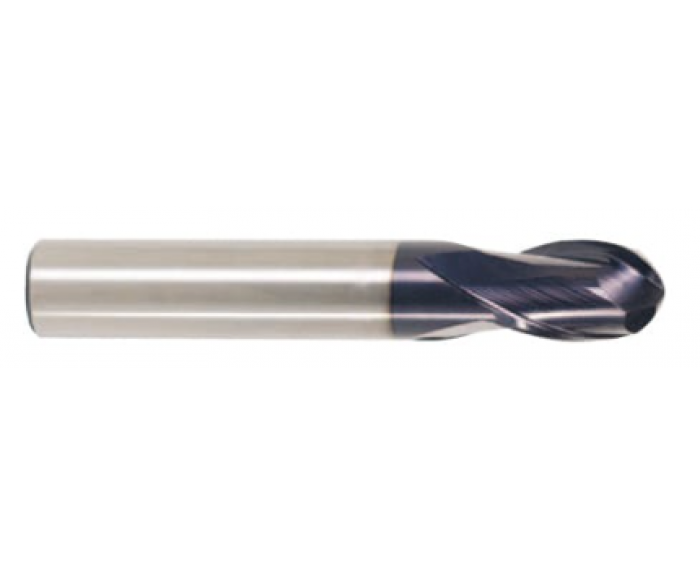 TANK-POWER 2 Flute 30°Helix Regular Ball End mill