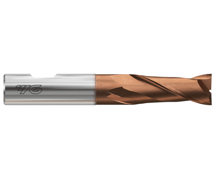 TANK-POWER 2 Flute 30°Helix Short End mill