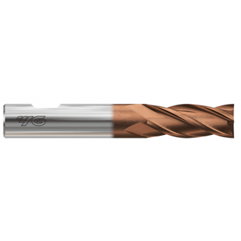 TANK-POWER 4 Flute 30°Helix Short End mill