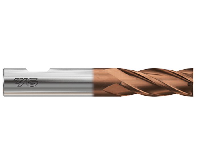 TANK-POWER 4 Flute 30°Helix Short End mill