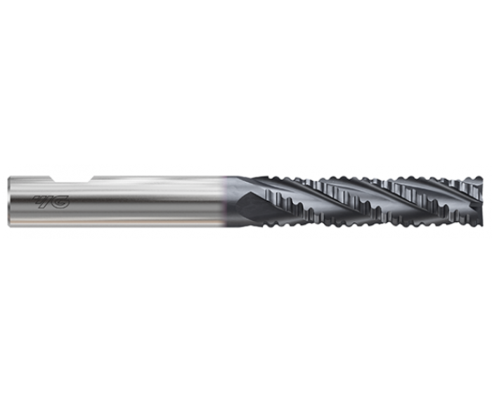 TANK-POWER Multi Flute 30°Helix Long Roughing (Coarse) End mill