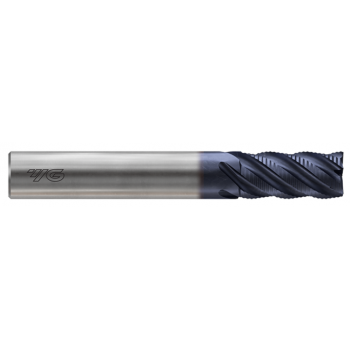 TitaNox-Power 5 Flute 40°Helix Roughing Corner Radius End mill
