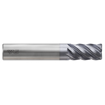TitaNox-Power 5 Flute Multiple Helix Short Corner Radius End mill