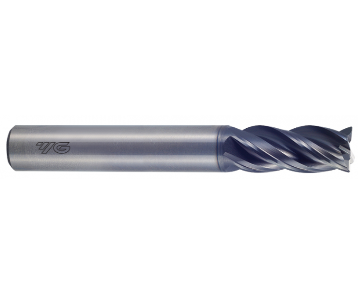 TitaNox-Power HPC 5 Flute 38° Helix End Mill