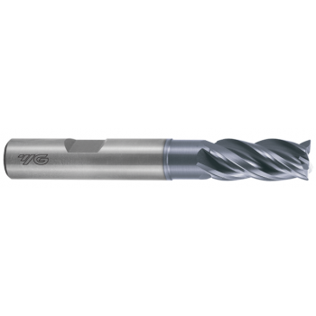 V7 PLUS 4 Flute Multiple Helix Corner Radius End mill