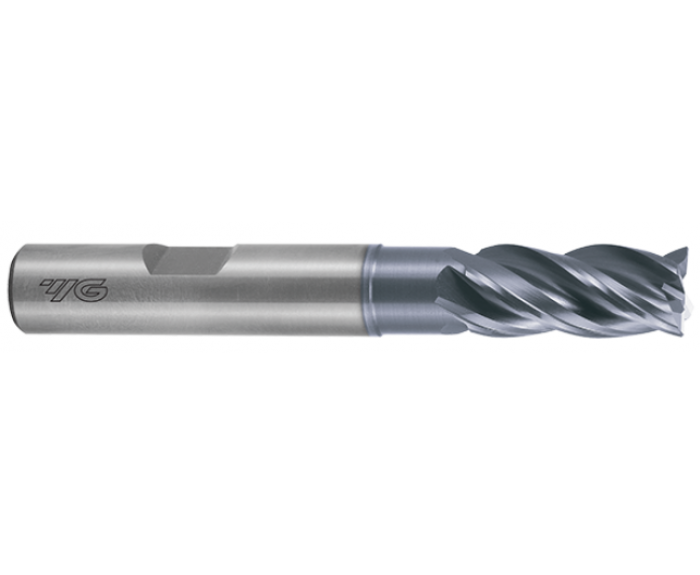 V7 PLUS 4 Flute Multiple Helix Corner Radius End mill