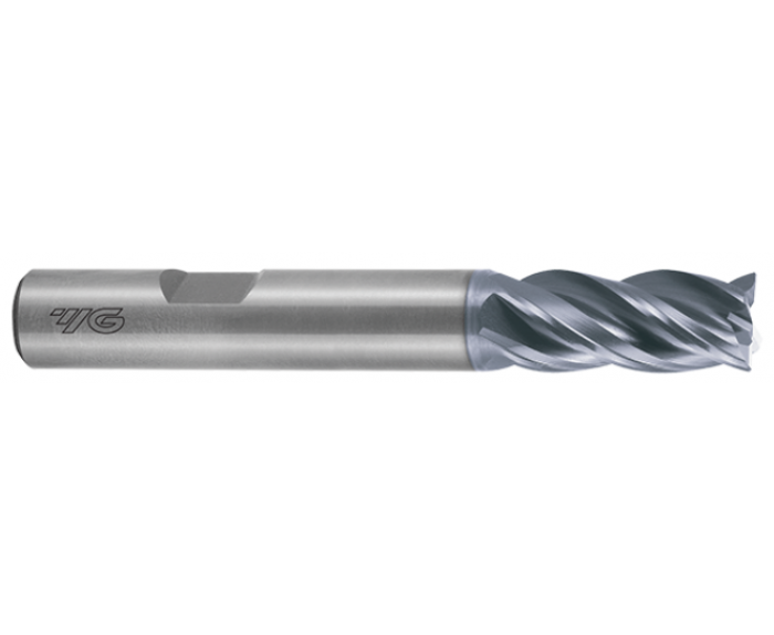 V7 PLUS 4 Flute Multiple Helix Long Corner Radius End mill