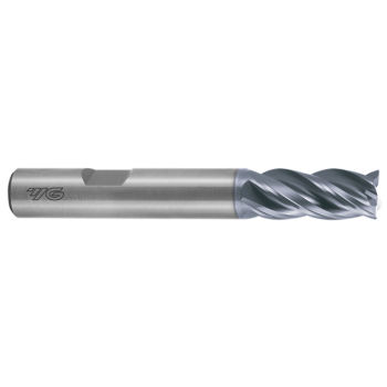 V7 PLUS 4 Flute Multiple Helix Short Corner Radius End mill