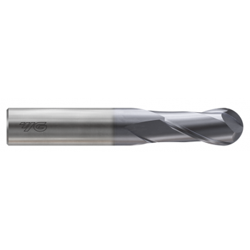 X-POWER 2 Flute 30°Helix Short Ball End mill